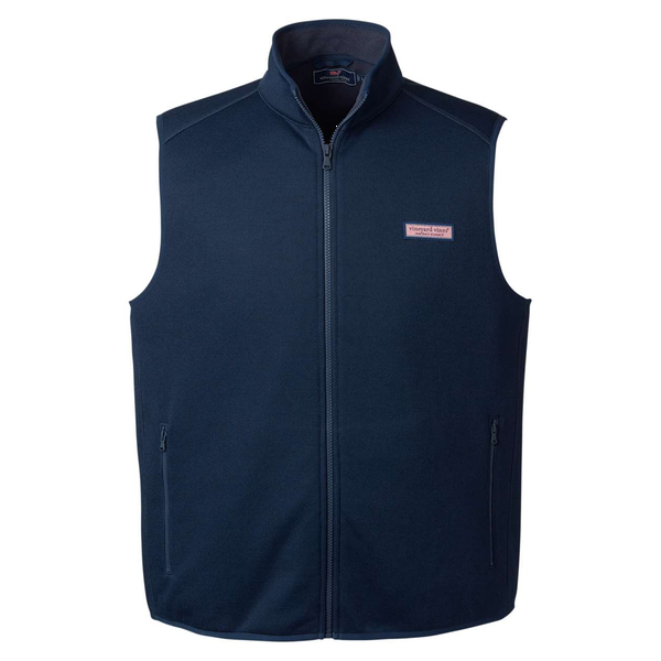 Vineyard Vines® Mountain Polyester Sweater Fleece Men's Vest