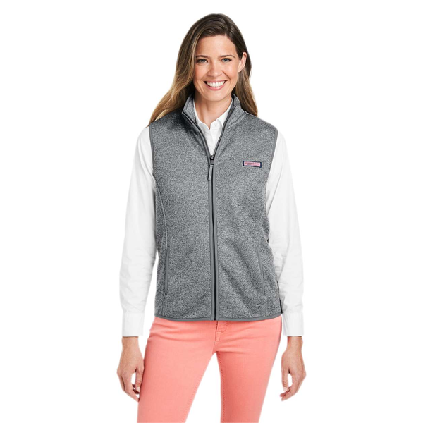 Vineyard Vines® Mountain Polyester Sweater Fleece Ladies' Vest