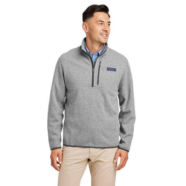 Vineyard Vines® Mountain Sweater Fleece Quarter Zip Men's Pullover