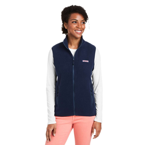 Vineyard Vines® Harbor Polyester Fleece Ladies' Vest