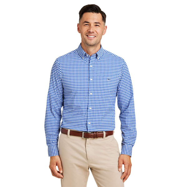 Vineyard Vines® On-the-Go Nylon Gingham Men's Shirt