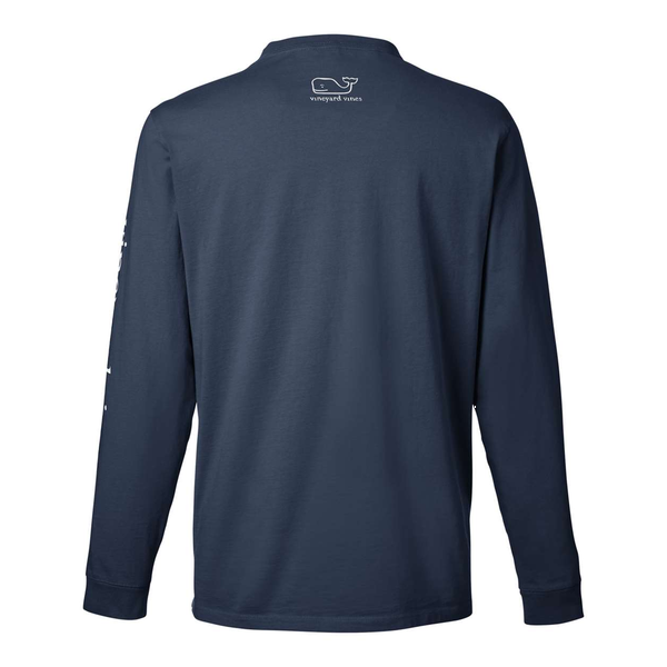 Vineyard Vines® Long Sleeve Pocket Cotton Unisex T-Shirt