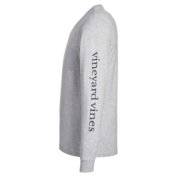 Vineyard Vines® Long Sleeve Pocket Cotton Unisex T-Shirt