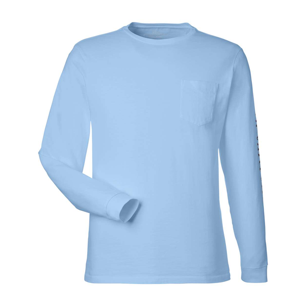 Vineyard Vines® Long Sleeve Pocket Cotton Unisex T-Shirt