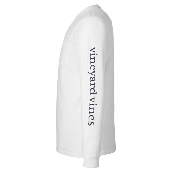 Vineyard Vines® Long Sleeve Pocket Cotton Unisex T-Shirt