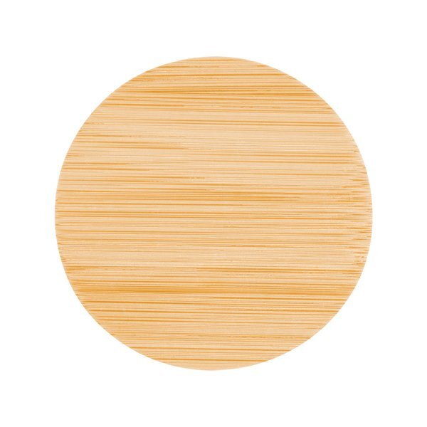 Bamboo Salt Cellar Container w/ Spoon