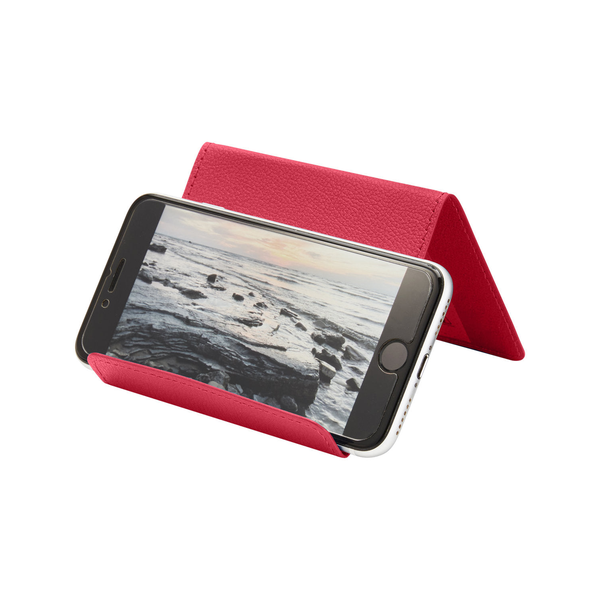 Slim Foldable PU Flap Phone Holder