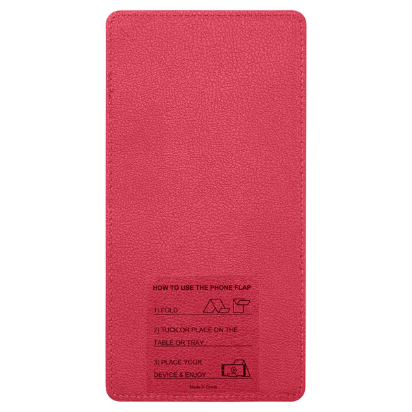 Slim Foldable PU Flap Phone Holder