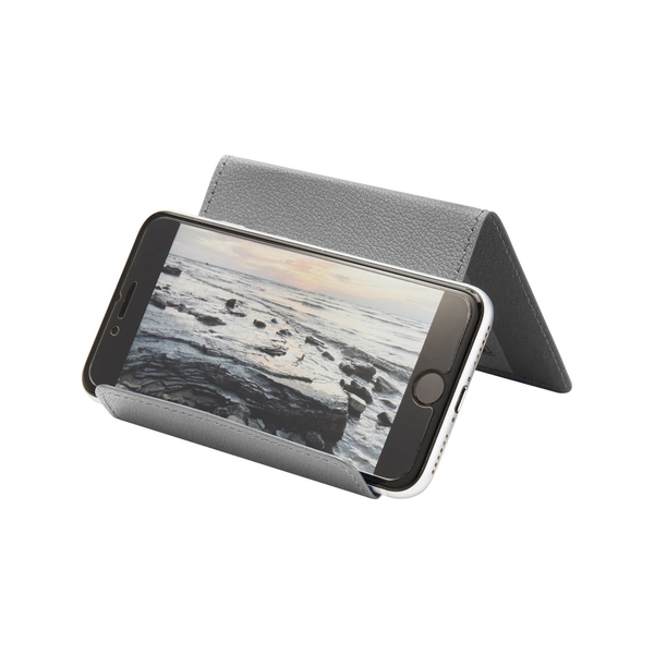 Slim Foldable PU Flap Phone Holder