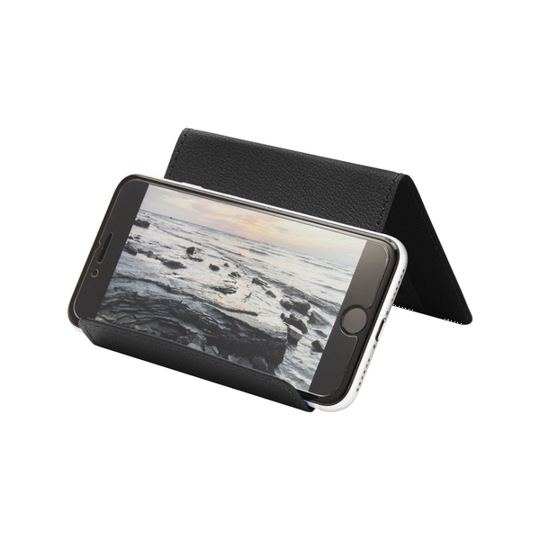 Slim Foldable PU Flap Phone Holder