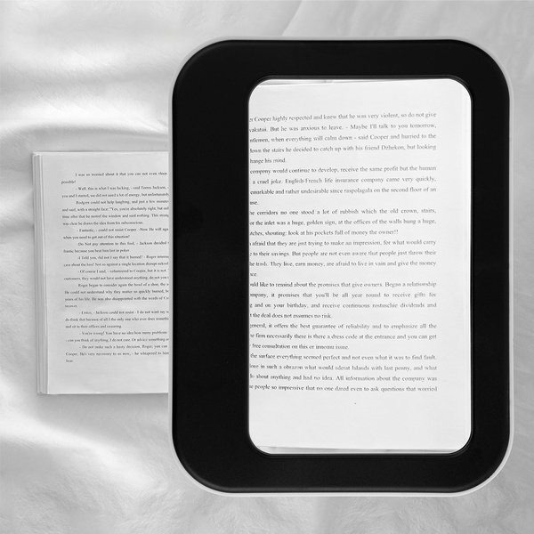 Full Page Magnifier w/ Lights
