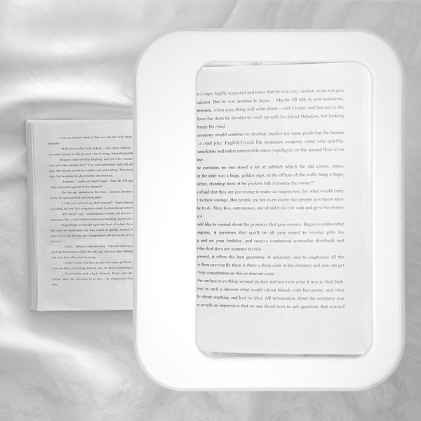 Full Page Magnifier w/ Lights