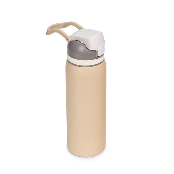 Three-Toned Stainless Steel Straw Bottle, 27 oz.