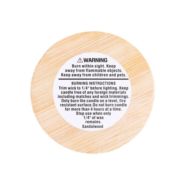 Natural Bamboo Soy Candle