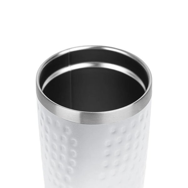 Dimpled Double Wall Stainless Steel Mug, 20 oz.
