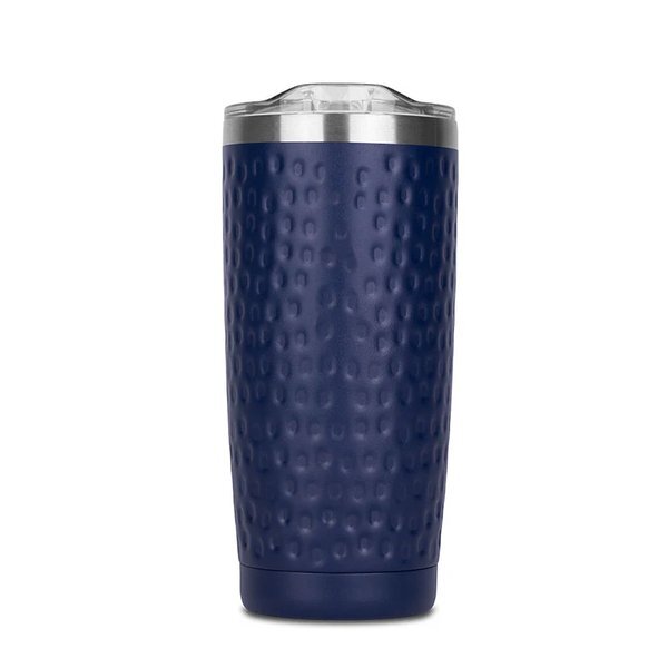 Dimpled Double Wall Stainless Steel Mug, 20 oz.