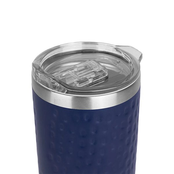 Dimpled Double Wall Stainless Steel Mug, 20 oz.