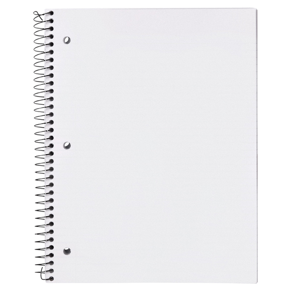 Team 365 Spiral 5-Subject Notebook, 8.5"W x 11"H