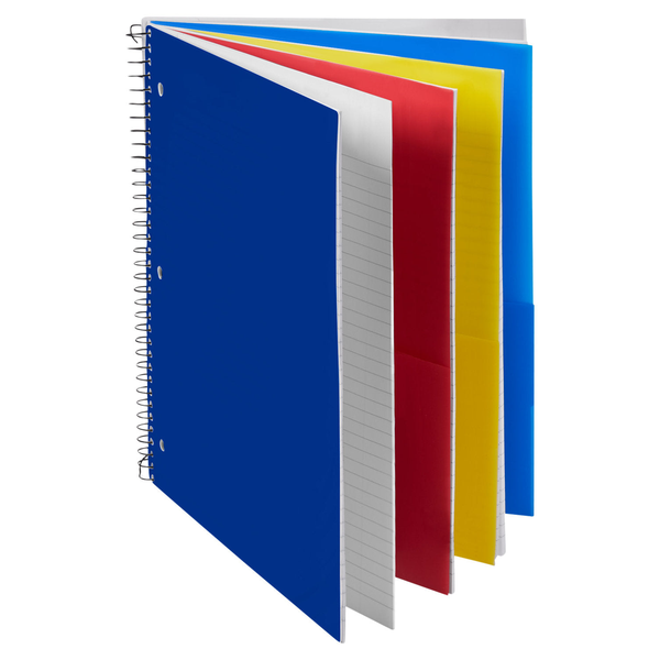 Team 365 Spiral 5-Subject Notebook, 8.5"W x 11"H
