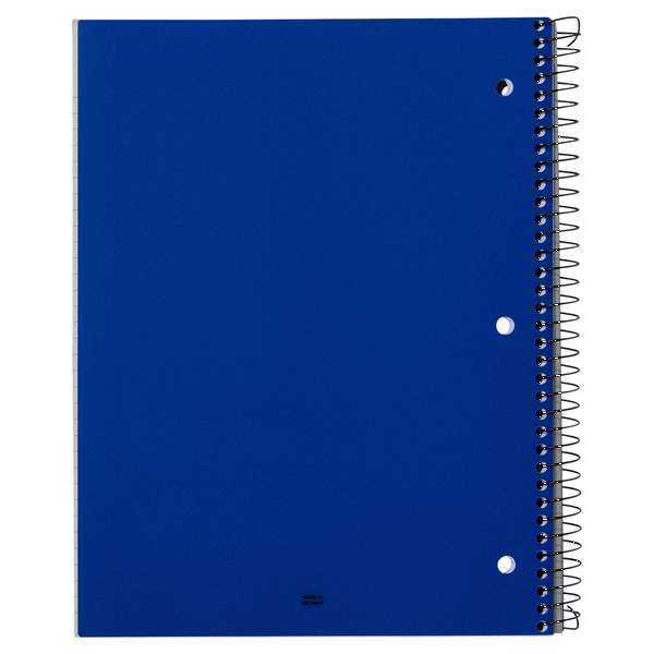 Team 365 Spiral 5-Subject Notebook, 8.5"W x 11"H