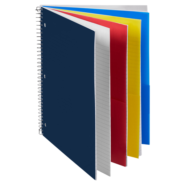 Team 365 Spiral 5-Subject Notebook, 8.5"W x 11"H