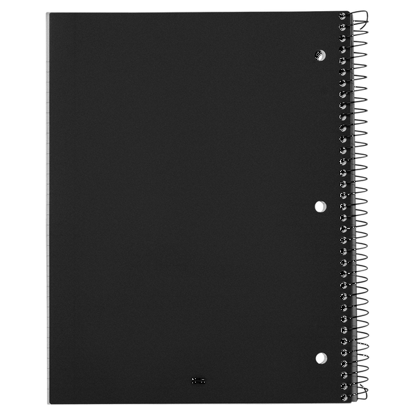 Team 365 Spiral 5-Subject Notebook, 8.5"W x 11"H