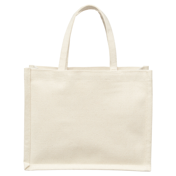 Eco-Friendly Mini Cotton Tote Bag with Cute Charm