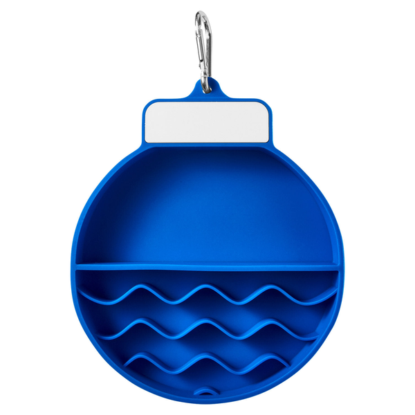 Portable Travel Pet Feeder with Suction Mat