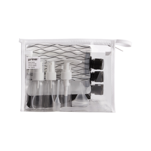 Travel Bottle Set and Pouch