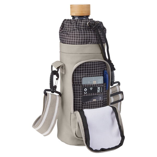 Academy Eco-Friendly Water Bottle Holder w/ Storage Pouch