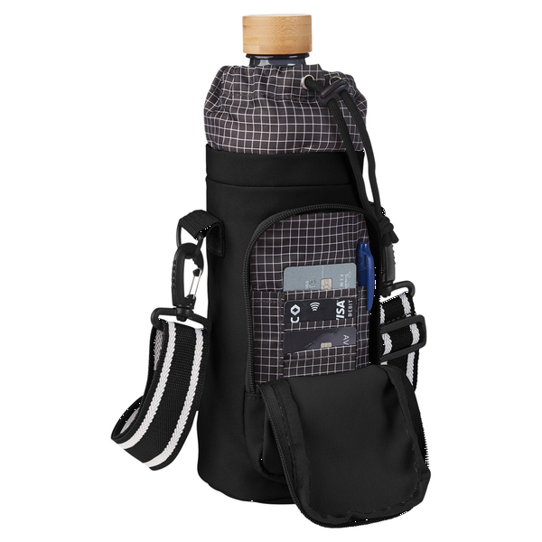 Academy Eco-Friendly Water Bottle Holder w/ Storage Pouch