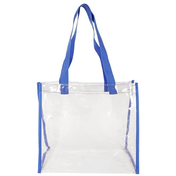 Coronado Clear PVC Open Top Tote