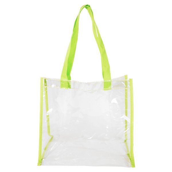 Coronado Clear PVC Open Top Tote