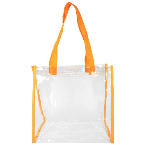 Coronado Clear PVC Open Top Tote