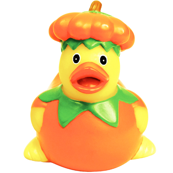 Pumpkin Rubber Duck