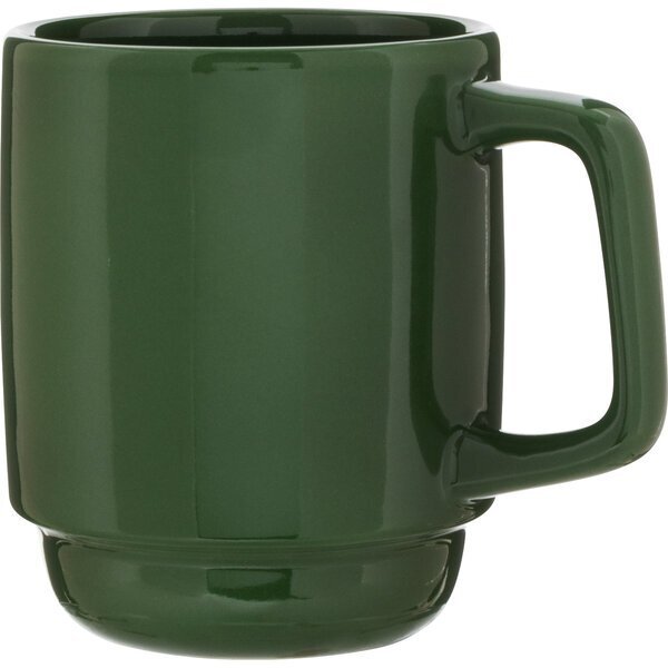 Olly Glossy Ceramic Mug, 16 oz.