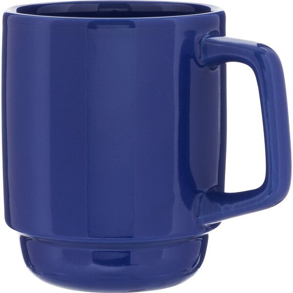 Olly Glossy Ceramic Mug, 16 oz.