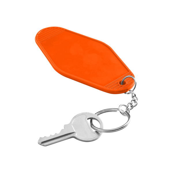 Retro Recycled ABS Motel Key Tag