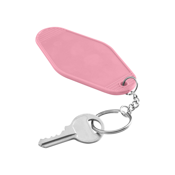Retro Recycled ABS Motel Key Tag