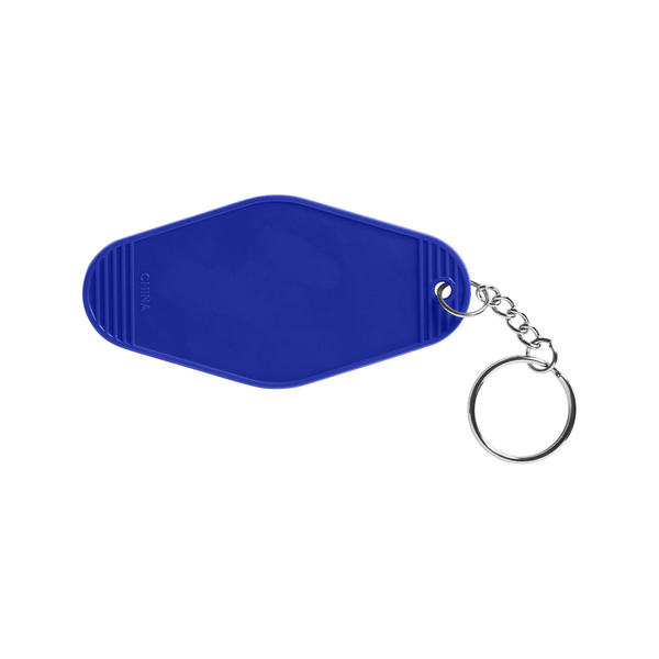 Retro Recycled ABS Motel Key Tag