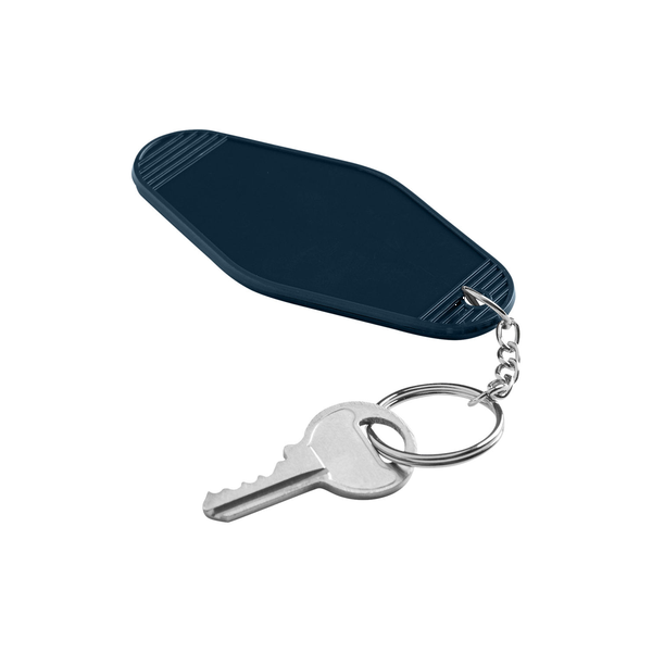Retro Recycled ABS Motel Key Tag
