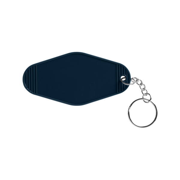 Retro Recycled ABS Motel Key Tag
