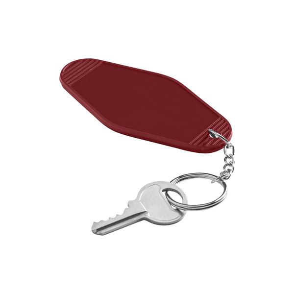 Retro Recycled ABS Motel Key Tag