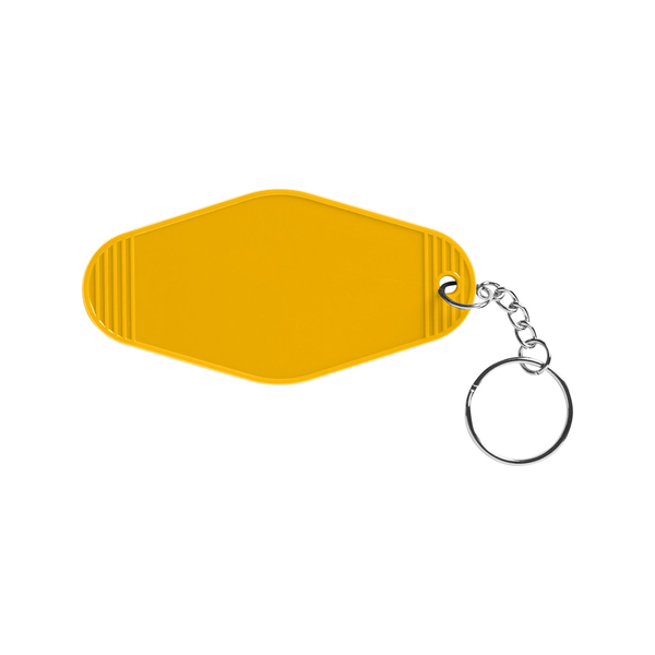 Retro Recycled ABS Motel Key Tag