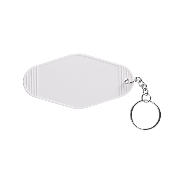 Retro Recycled ABS Motel Key Tag