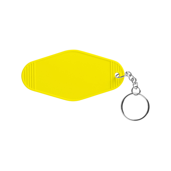 Retro Recycled ABS Motel Key Tag