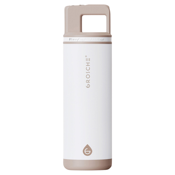 Grosche Alpine Flip N Sip Insulated Water Bottle, 20 oz.