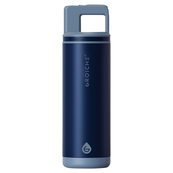 Grosche Alpine Flip N Sip Insulated Water Bottle, 20 oz.