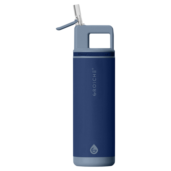 Grosche Alpine Flip N Sip Insulated Water Bottle, 20 oz.