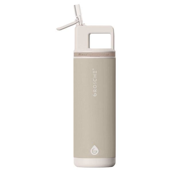 Grosche Alpine Flip N Sip Insulated Water Bottle, 20 oz.